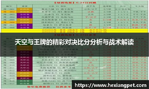 天空与王牌的精彩对决比分分析与战术解读